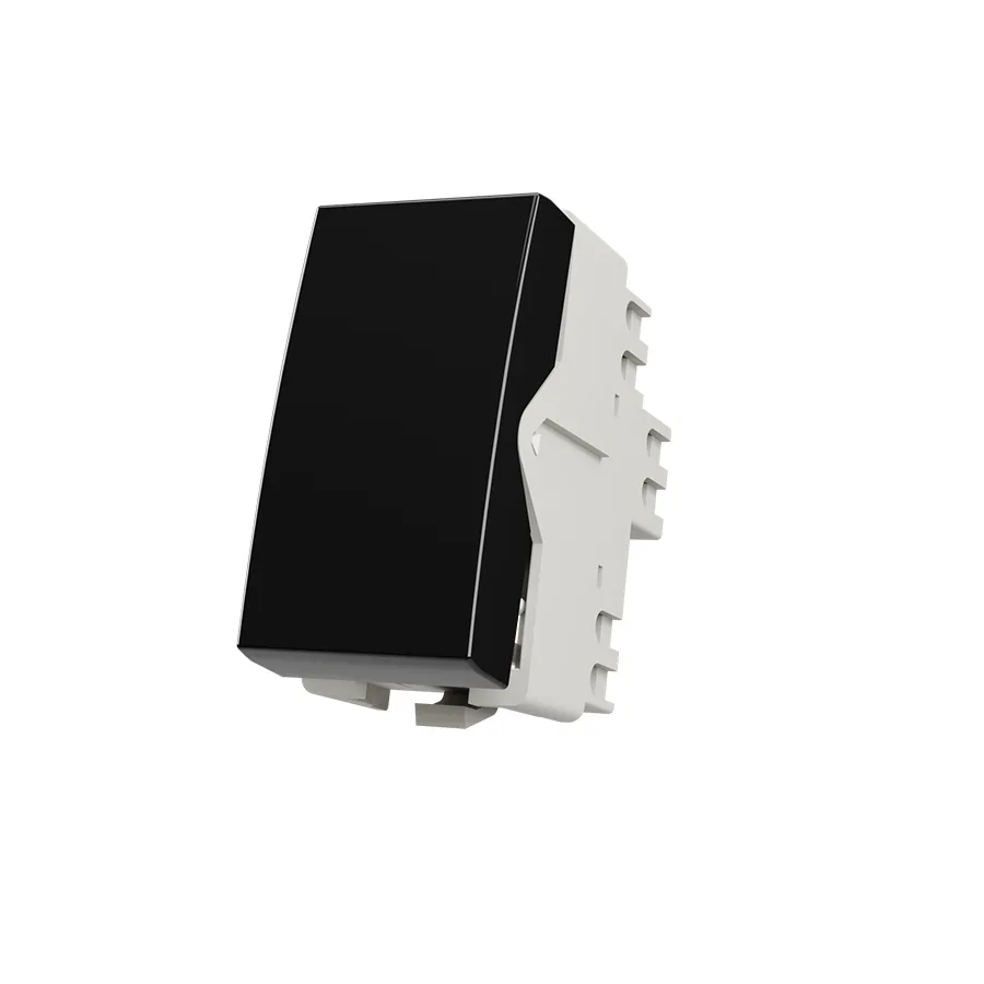 Interruptor Pulsador Sleek 10A 250V Ebony