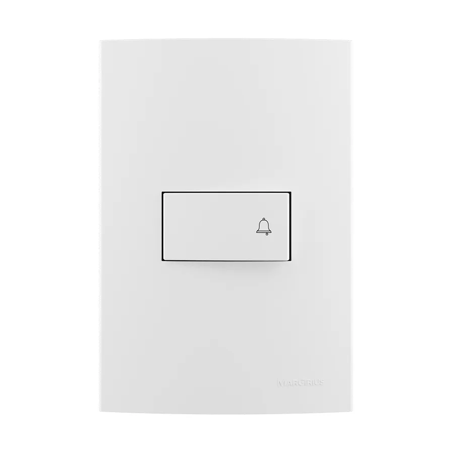 Interruptor pulsador campainha 10A 250V~ - Sleek