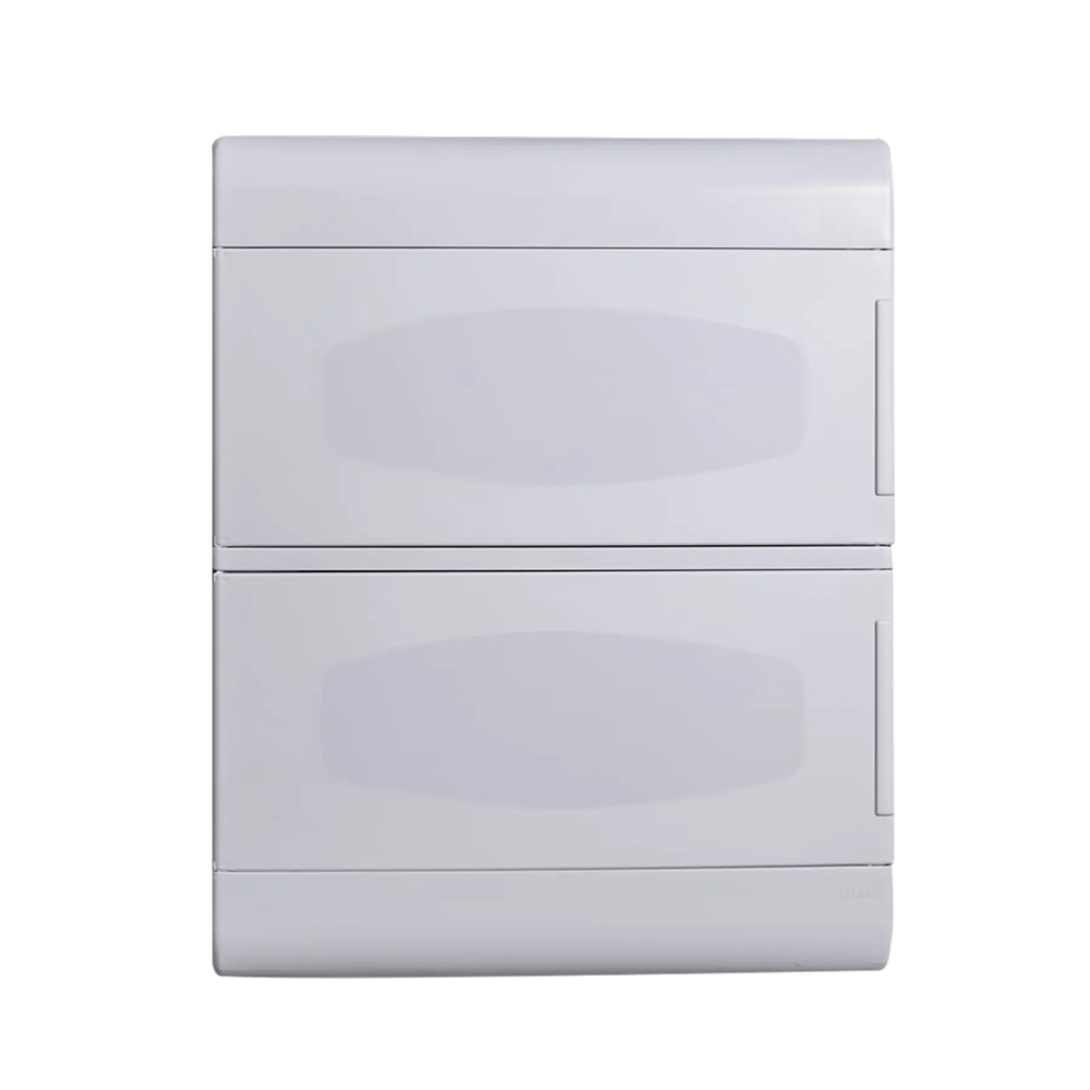 Quadro Distribuição 24 Disjuntores Din Branco Steck