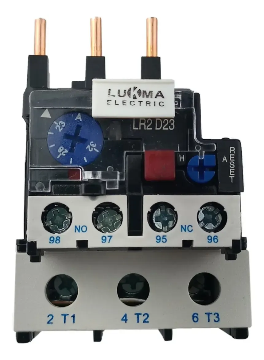 Relé Térmico Lukma JR28 23-32 Para Motores Trifásicos Proteção Sobrecarga